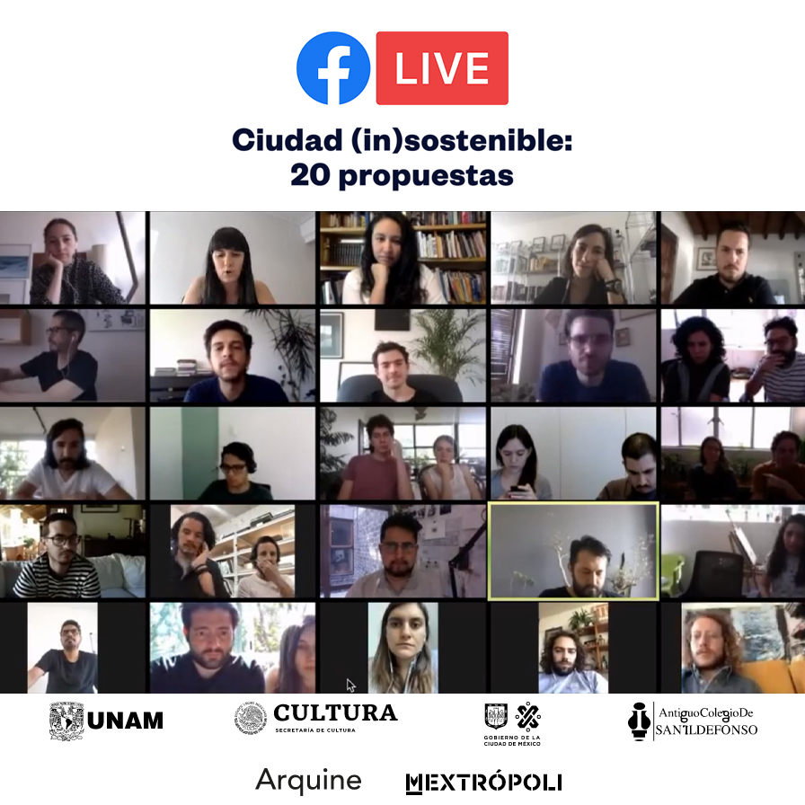 Conversación sobre Ciudad (in)sostenible: 20 propuestas
