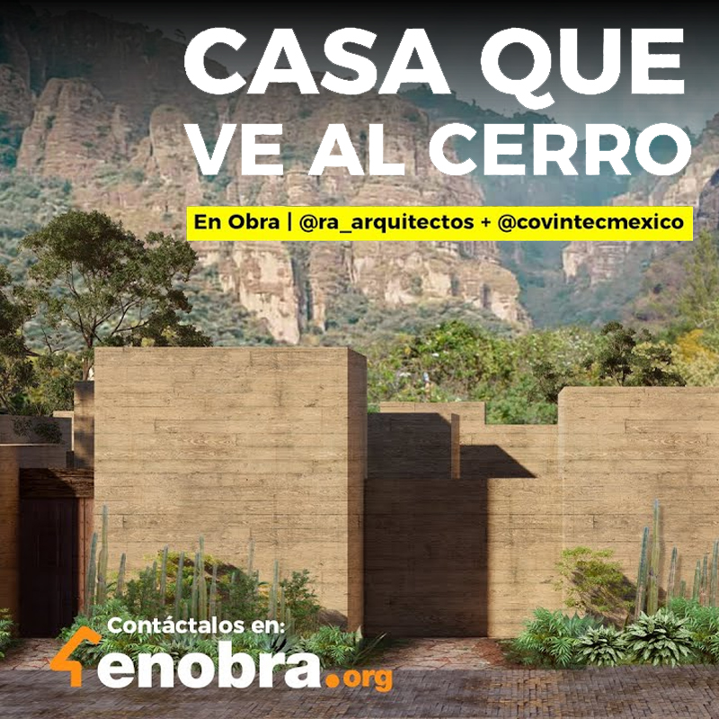Casa que ve al cerro | muros de concreto y panel