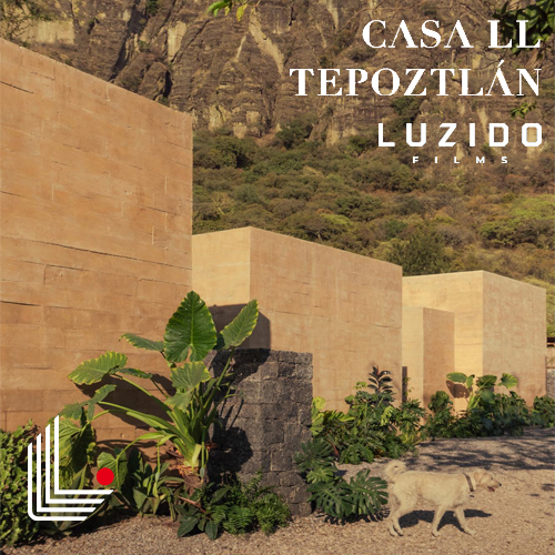 A Harmonious Blend of Concrete and Light at the foot of the Tepozteco.