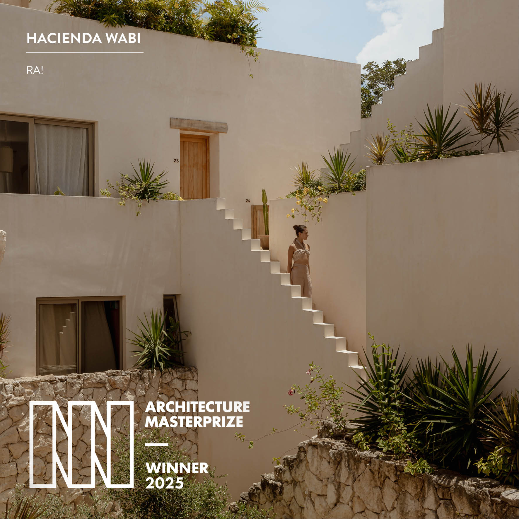 Hacienda Wabi Winner - Architecture Masterprize 2025 - Residential Architecture - Multi Unit Category 