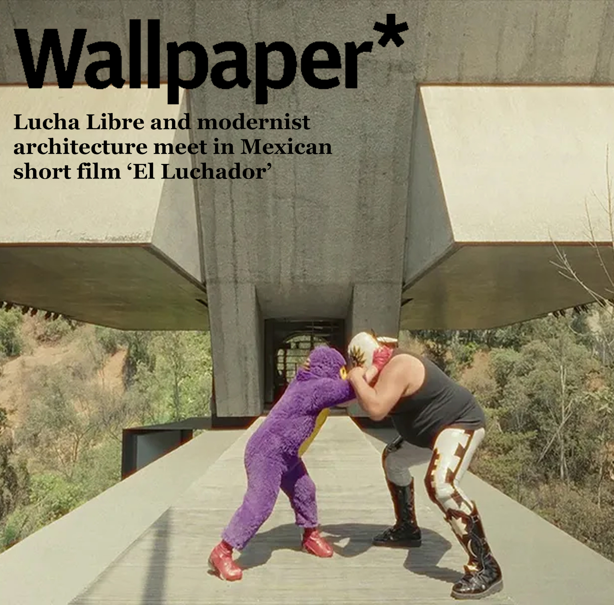 Lucha Libre and modernist architecture 