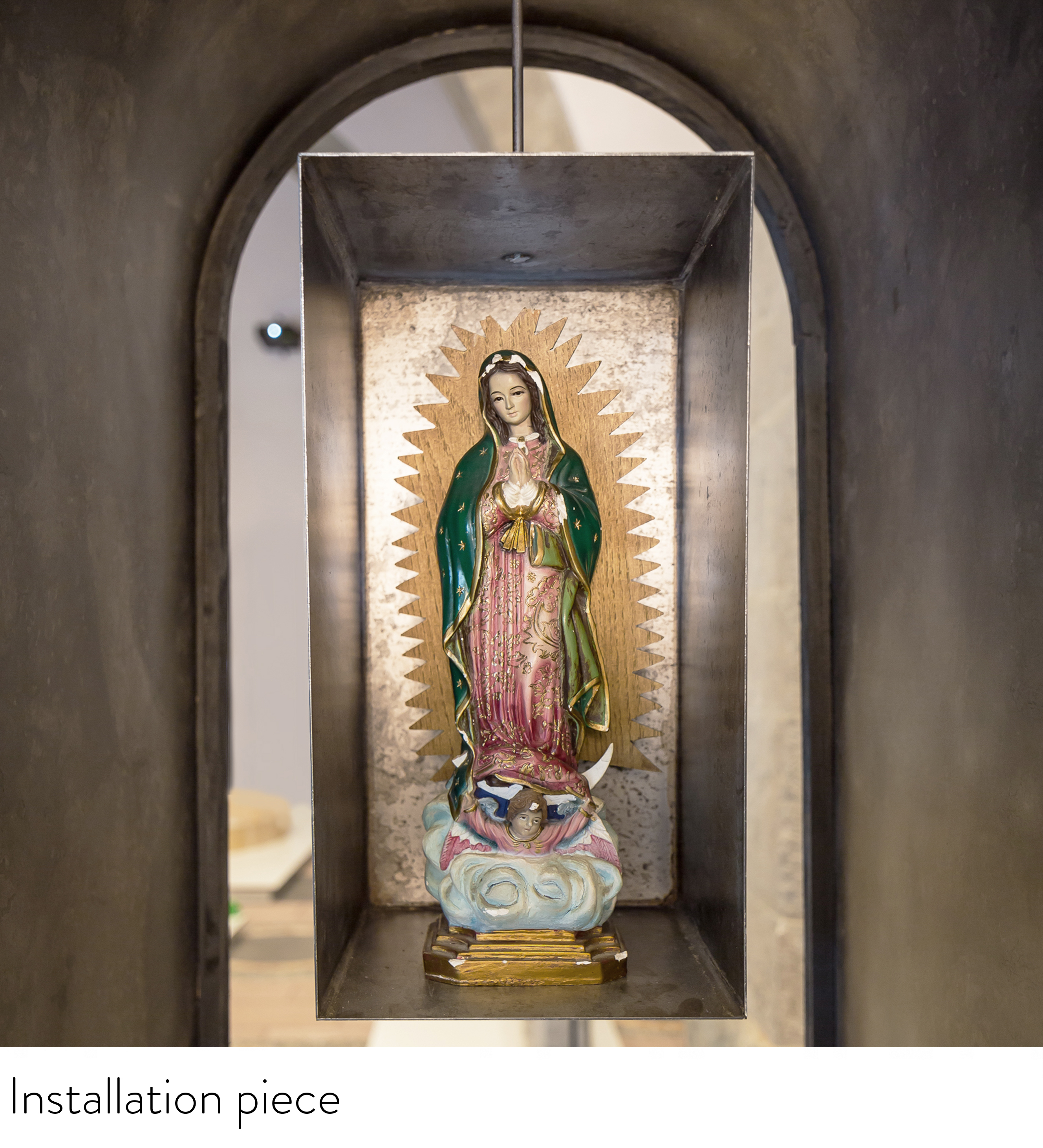 El Nicho y su Virgen